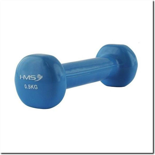HMS Rundes Vinyl-Hantel 1 x 0,5kg