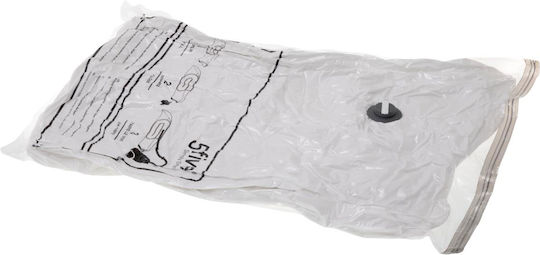5Five Plastic Storage Bag For Clothes Airtight and with Vacuum 80x60cm 1pcs