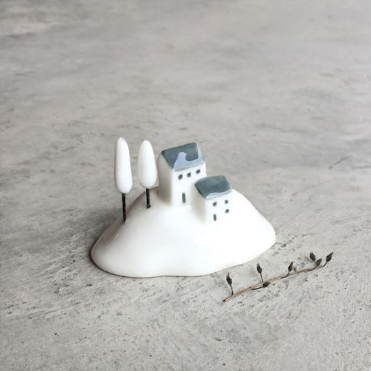 Synchronia Miniatură Decorativă Ceramică 4.6x4.6x6.5cm 1buc