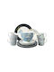 Laura Ashley Heritage Multicolour Porcelain Dinnerware Set 16pcs