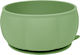 Baby Cloud Baby Food Bowl Pumpkin made of Silicone Green