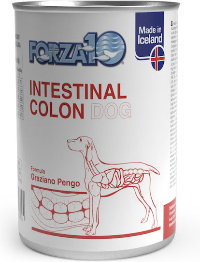 Forza10 Intestinal Colon Wet Food Dogs in Cans with Fish 390gr