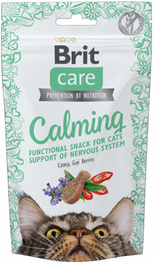 Brit Care Cat Functional Calming Λιχουδιές για Γάτα 50gr