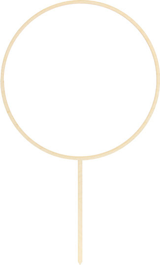 PartyDeco Wedding Cake Topper 24cm