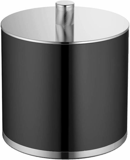 Sparke Resin Cotton/Swabs Case Countertop Black