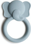 Mushie Elephant Teething Ring BPA Free made of Silicone for 3 m+ 1pcs