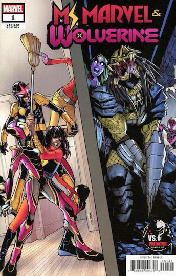 Ms. Marvel & Wolverine, Ramos Variant Cover