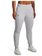 Under Armour Pantaloni de trening pentru femei cu cauciuc Grey Fleece