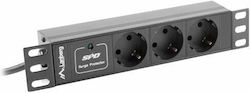 Lanberg PDU-03F-0200-IEC-BK Πολύπριζο Rack