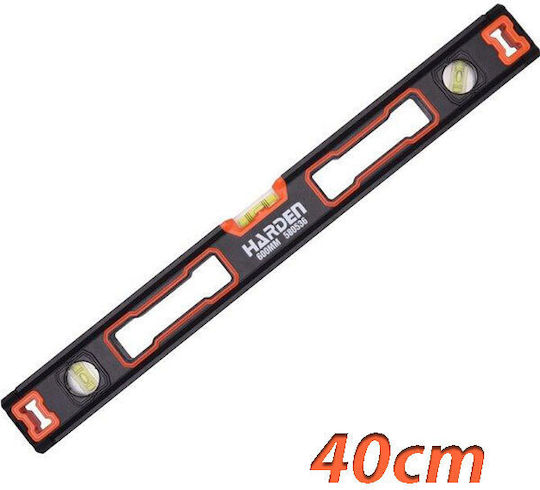 Harden 580534 Nivel de spirit Din aluminiu Magnetic 40buc cu 3 Ochiuri