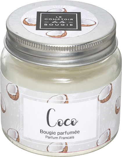 Αρωματικό Κερί Coco σε Βάζο με Άρωμα Καρύδα 65gr