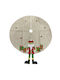 Christmas Tree Skirt ''Nutcracker'' Beige M120xD120cm.