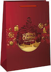 XMASfest 1131826 Papier Tasche als Geschenk Rot 33x10x45.5cm. 1131826