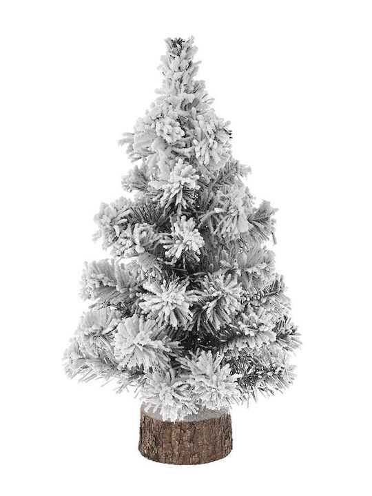 Christmas Decorative Snowy Wood Tree 45cm