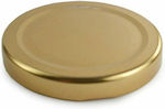 Lid for Storage Container made of Metal 65cm in Gold Color 11340785 1pcs