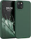 KWmobile Rubberized Back Cover Silicone Moss Gr...