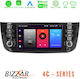 Bizzar Ηχοσύστημα Αυτοκινήτου για Fiat Punto Evo / Punto / Grande Punto 2009-2011 (Bluetooth/USB/WiFi/GPS/Apple-Carplay/Android-Auto) με Οθόνη 6.2"