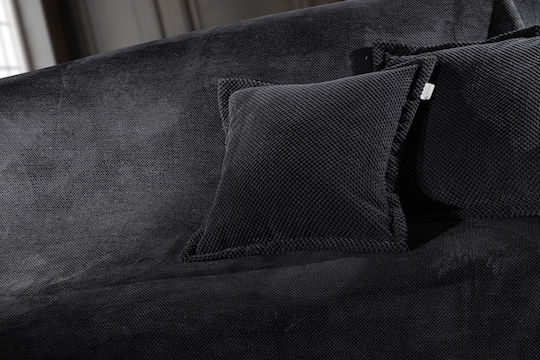 Guy Laroche Μαξιλαροθήκη Rubicon Black 42x42εκ.