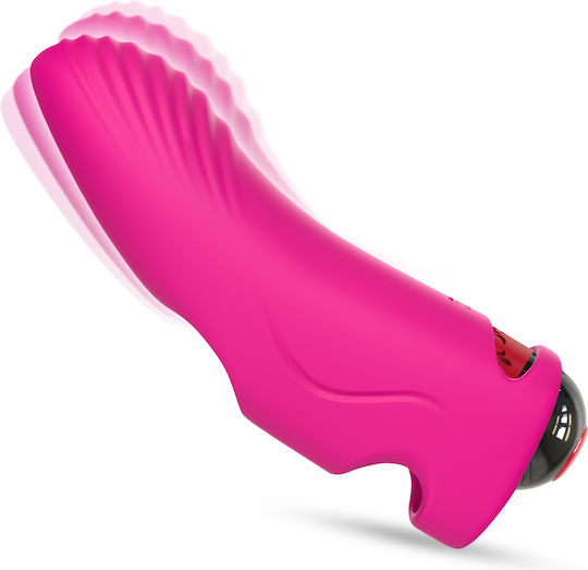 Boss Of Toys Aurora Vibrator Finger with Remote Control Finger Vibrator 11.8cm Pink