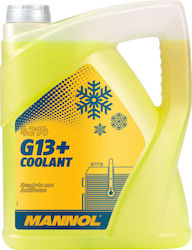 Mannol AG13 Antifreeze Ready for Use Engine Coolant for Car G13 -40°C Yellow 5lt