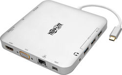 Tripp Lite USB-C Docking Station με HDMI/DisplayPort 4K PD Ethernet (U442-DOCK2-S) Tripp Lite USB-C Docking Station με HDMI/DisplayPort 4K PD Ethernet (U442-DOCK2-S)