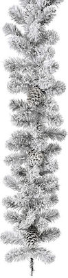 Iliadis Christmas Garland White 1pc