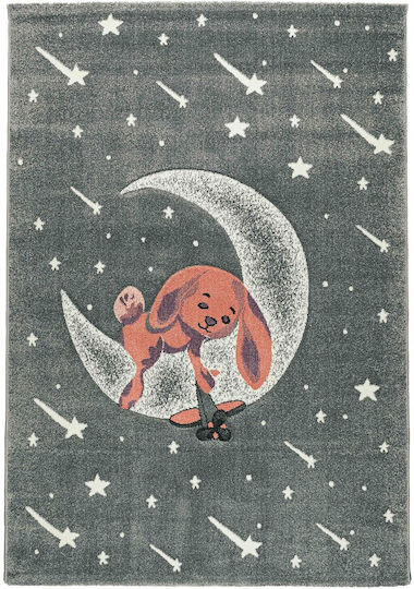 Koulis Carpets Kids Synthetic Rug Bunny 133x190cm 13mm