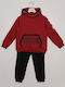 Kinder Sweatpants Set - Jogginganzug Rot 2Stück
