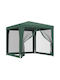 vidaXL Gazebo Grădină Verde x2.5m