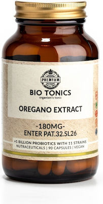 Bio Tonics Oregano Extract 180mg 90 φυτικές κάψουλες