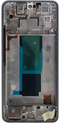 Xiaomi Οθόνη mit Touch-Mechanismus und Rahmen für Redmi Note 11 Pro+ (Blau)