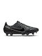 Nike Tiempo Legend 9 Elite SG-Pro Χαμηλά Ποδοσφαιρικά Παπούτσια με Τάπες Μαύρα