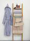 Palamaiki Simour Hooded Bathrobe Lavender