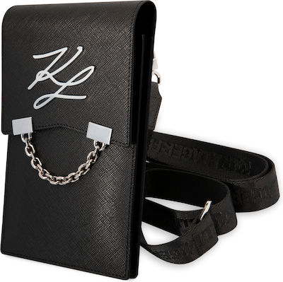 Karl Lagerfeld Autograph Sock & Pouch Μαύρο