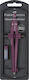 Faber-Castell Stream Compass with Point and Circle Cutter in Case Purple