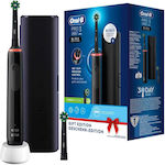 Oral-B Pro 3 3500 Electric Toothbrush with Timer, Pressure Sensor and Travel Case Black