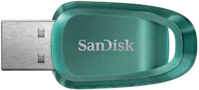 Sandisk Ultra Eco 64GB USB 3.1 Stick Green