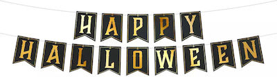 Banner Happy Halloween black 250cm