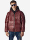 Winter Jacke Puffer Burgundisch