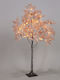Christmas Tree Snow Flower Snowy 120cm with LED Lighting Pink