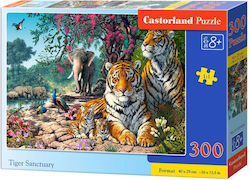 Παιδικό Puzzle Tiger Sanctuary 300pcs για 8+ Ετών Castorland