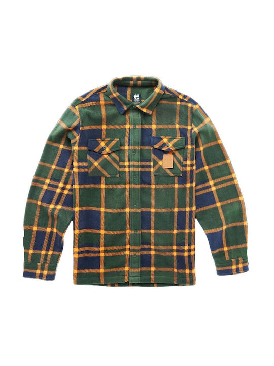 Etnies Woodsman Herrenhemd Overshirt Langärmelig Geprüft Forest Green