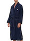 Ralph Lauren Men's Collar Bathrobe Blue