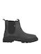 Ledice Leder Schwarz Chelsea Stiefeletten