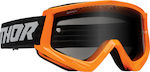 Thor Motocross-Schutzbrille Combat Sand Racer Orange / Schwarz