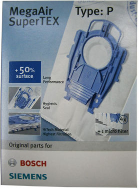 90802075 Sac Aspirator 4buc Compatibil cu Aspirator Bosch / Siemens