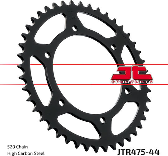 JT Sprockets Заден зъбен колело 44 Зъби за Kawasaki КЛР 250