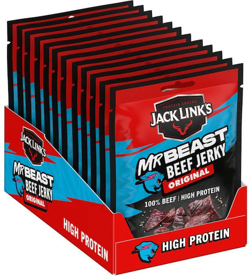 Jack Link's Jerky Original με γεύση Beef 12x25gr