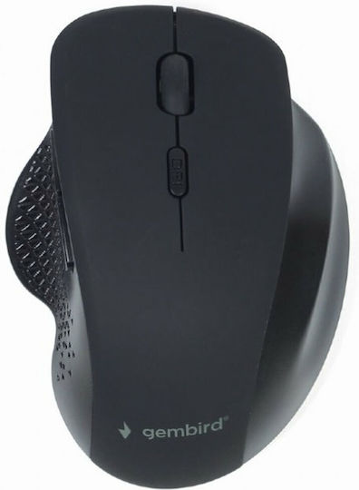 Gembird MUSW-6B-02 Wireless Ergonomic Mouse Black