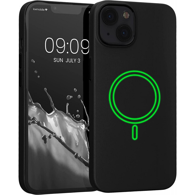 KWmobile MagSafe Back Cover Πλαστικό Μαύρο (iPhone 13) Skroutz.gr
